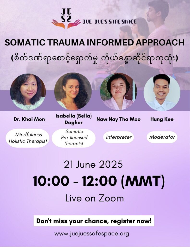 mental health myanmar - webinar